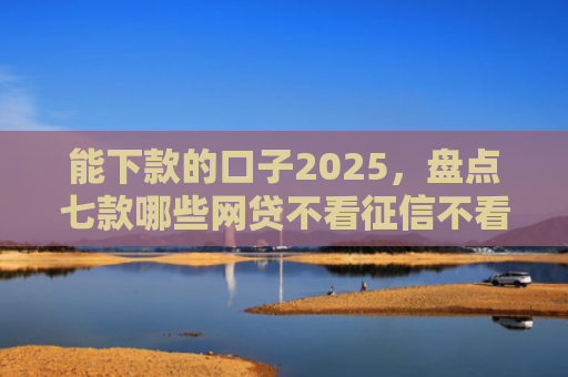 能下款的口子2025，盘点七款哪些网贷不看征信不看负债好下款
