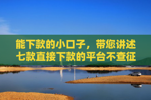 能下款的小口子，带您讲述七款直接下款的平台不查征信