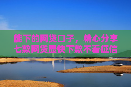 能下的网贷口子，精心分享七款网贷最快下款不看征信的