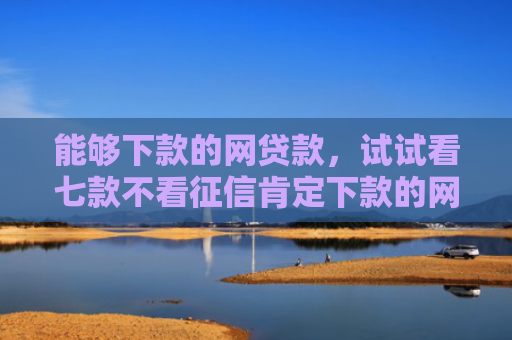 能够下款的网贷款，试试看七款不看征信肯定下款的网贷