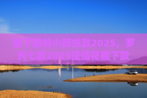 能下款的小额贷款2025，罗列七款2025征信花能下款的正规网贷app