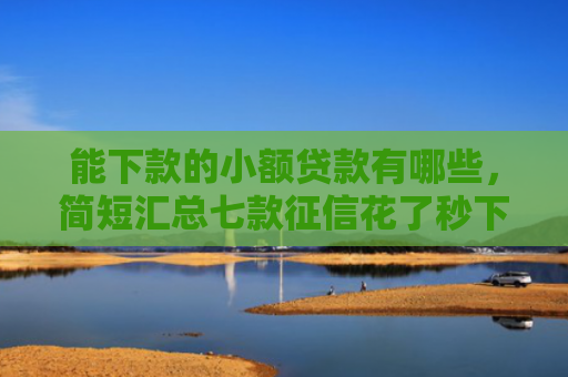 能下款的小额贷款有哪些，简短汇总七款征信花了秒下款平台