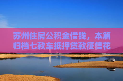苏州住房公积金借钱，本篇归档七款车抵押贷款征信花了能下款吗