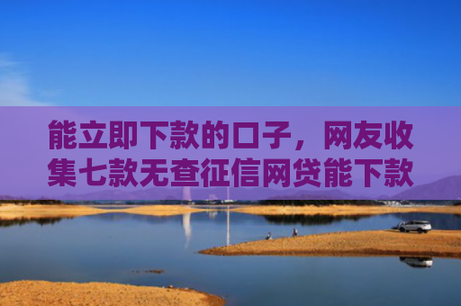 能立即下款的口子，网友收集七款无查征信网贷能下款吗