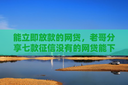 能立即放款的网贷，老哥分享七款征信没有的网贷能下款吗