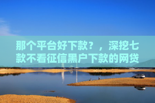 那个平台好下款？，深挖七款不看征信黑户下款的网贷
