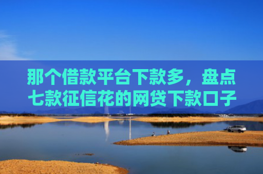 那个借款平台下款多，盘点七款征信花的网贷下款口子