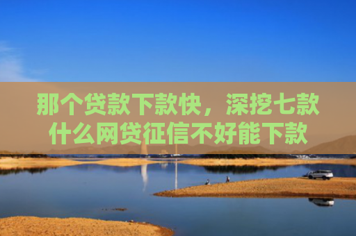 那个贷款下款快，深挖七款什么网贷征信不好能下款