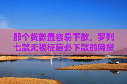 那个贷款最容易下款，罗列七款无视征信必下款的网贷