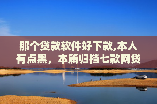 那个贷款软件好下款,本人有点黑，本篇归档七款网贷不查征信保下款的