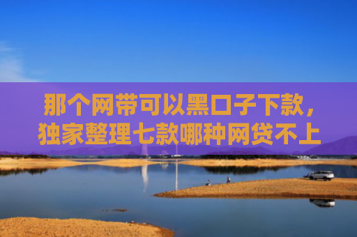 那个网带可以黑口子下款，独家整理七款哪种网贷不上征信好下款