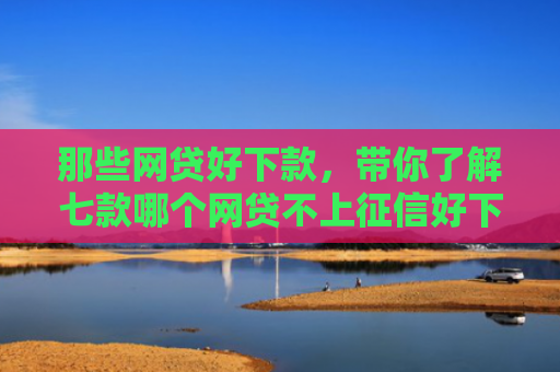 那些网贷好下款，带你了解七款哪个网贷不上征信好下款