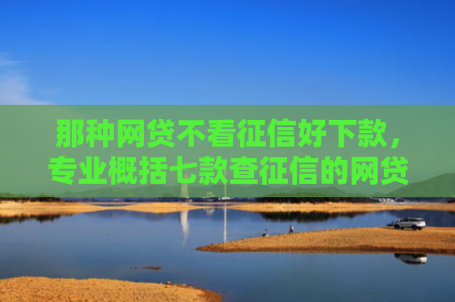 那种网贷不看征信好下款，专业概括七款查征信的网贷能下款吗