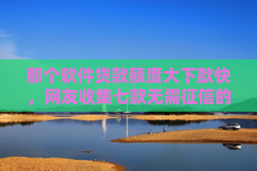 那个软件贷款额度大下款快，网友收集七款无需征信的网贷能下款吗