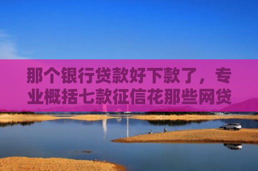 那个银行贷款好下款了，专业概括七款征信花那些网贷可以下款