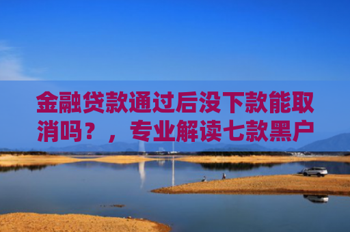 金融贷款通过后没下款能取消吗？，专业解读七款黑户大额贷款分期下款