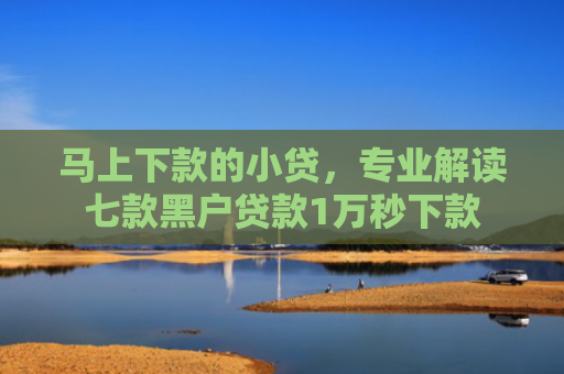 马上下款的小贷，专业解读七款黑户贷款1万秒下款